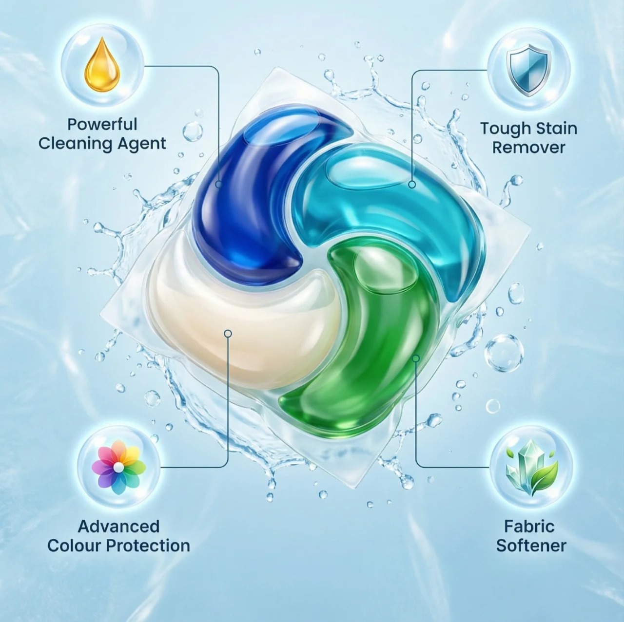 Deep Clean Laundry Pods